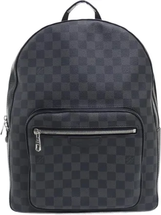 Louis Vuitton Graphite Coated Canvas Backpack (Pre-Owned)