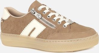 Rieker Womens Glory Womens Trainers - Camel Nub Off Wht - Size: 3.5