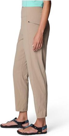 Mountain Hardwear Dynamatm High Rise Ankle Pants Womens Clothing Khaki : XXS, Elastane/Nylon