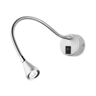 Leds - C4 Leds-c4 - Book - led 1 Light Indoor Adjustable Wall Reading Light Chrome