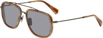 John Varvatos Grey Navigator Mens Sunglasses SJV550 0HAV 56