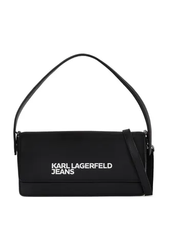 Karl Lagerfeld Essential crossbody bag - women - Recycled Polyurethane/Polyurethane - OS - Neutrals