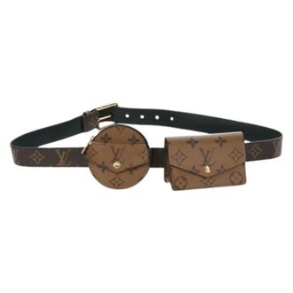 Louis Vuitton Pre-owned Belt Bags, unisex, Brown, Size: ONE SIZE Pre-owned Canvas Belt Bag