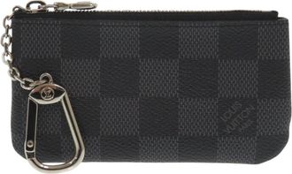 Louis Vuitton Damier Graphite Black Damier Graphite Damier Graphite Coin Purse/Coin Case (Pre-Owned)