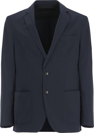 Roberto Ricci Design Blue Terzilight Flap Pockets Blazer