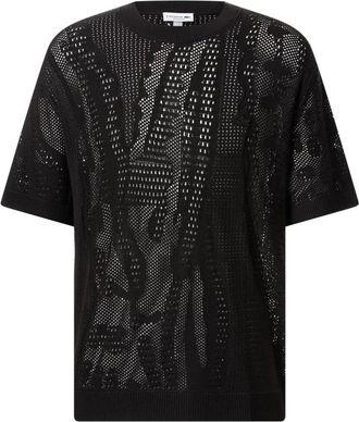 Lacoste Ronde hals knitwear - Heren - Ronde hals truien - Bruin - XL - Truien & Vesten