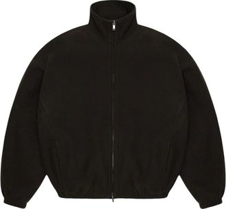 Rains Fleece Zip Jacket - Heren - Vesten met rits - Bruin - S - Polyester - Hoodies & sweatvesten