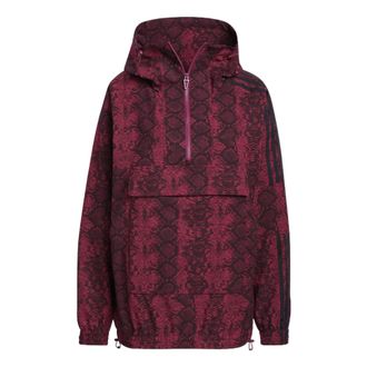 adidas x IVY PARK Crossover Snake Skin Printing Couple Style Cherry Red HH9826