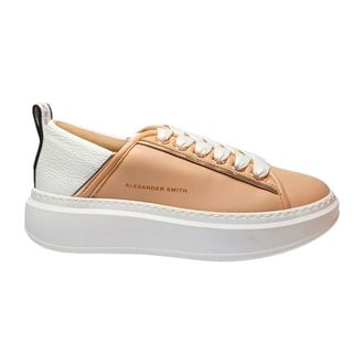 Alexander Smith Sneakers, female, Pink, Size: 7 US Pelle Sneaker