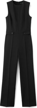 Mango Sleeveless Stretch Jumpsuit in Black at Nordstrom, Size X-Small