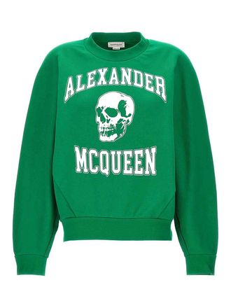 Alexander McQueen Varsity Skull Sweatshirt