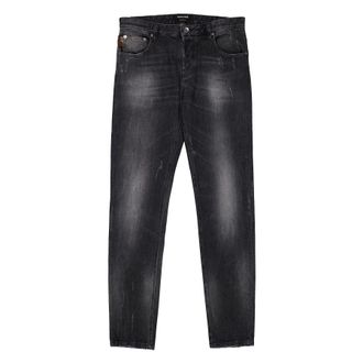 Roberto Cavalli Black Slim-Fit Jeans, Size 30