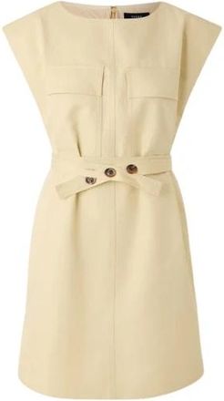 SOEUR Imane Korte Jurk - Dames - Korte kleedjes - Beige - XS - Katoen - Kleedjes