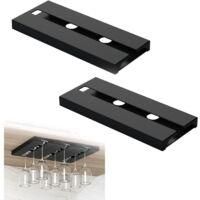 OEM Soporte Para Copas De Vino De 2 Piezas, Estante Colgante Para Copas, Soporte Para Copas De Vino, Estante Colgante Para Copas De Vino, No Requiere Perf