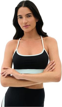 SPLITS59 Emerson Airweight Bra Womens Bra Black/Ice : LG, Nylon/Spandex