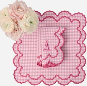 Mrs. Alice Pink Charlotte Gingham Napkins at Nordstrom