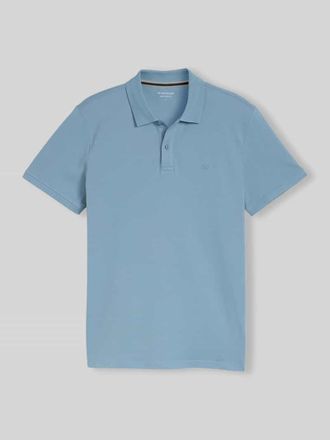 Tom Tailor Regular Fit Poloshirt aus reiner Baumwolle in Rauchblau, Gr&ouml;&szlig;e XXXL