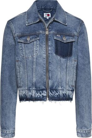 Tommy Jeans Cropped Slim Fit Denim Jacket