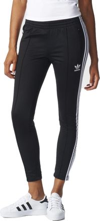 adidas Originals Womens Superstar Track Pants, Black/White, S