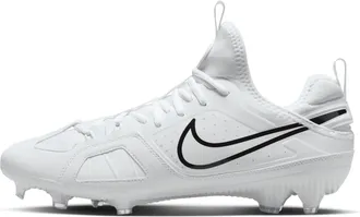 Nike Mens Huarache 9 Varsity LAX Lacrosse Cleats in White | FD0090-101
