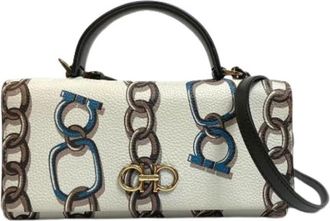 Ferragamo Pre-owned Mini Bags, female, White, Size: ONE SIZE Pre-owned Mini Bag