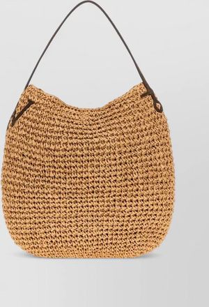 J.W.Anderson raffia beach bag