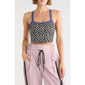 Free People All Clear Jacquard Camisole in Grey at Nordstrom Rack, Size X-Small/small
