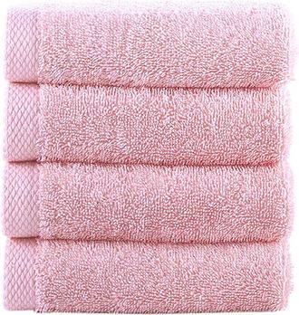 Brooks Brothers Solid Signature 4Pc Wash Towels