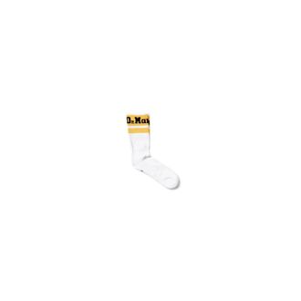 Dr. Martens Socks, female, White, Size: XS Crew Socks Striped Style