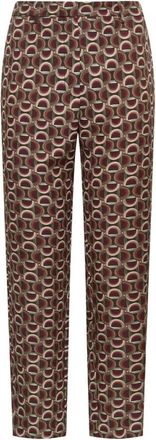 Maliparmi Maliparmi, Dames, Broeken, Veelkleurig, Maat: XL Leer