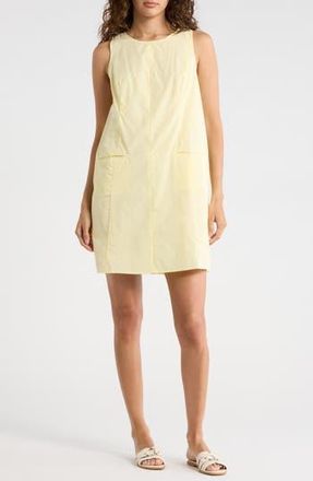 Parker Sleeveless A-Line Minidress in Pastel Yellow at Nordstrom Rack, Size X-Small