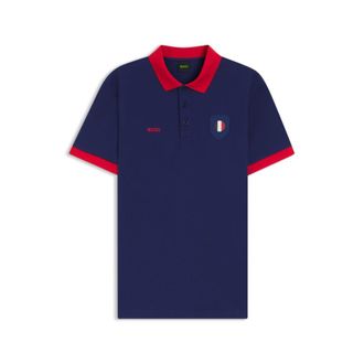 BOSS Paddy polo shirt with country flag