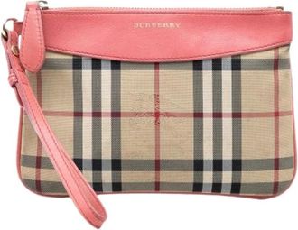 Burberry Clutch in Nylon Pre-owned - - Pre-owned - Donna - Multicolore - ONE SIZE