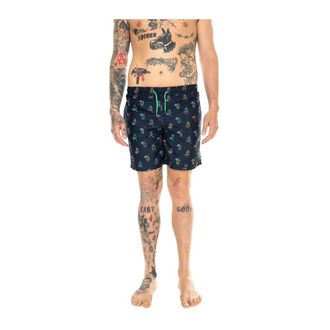 Happy Socks Ba&ntilde;ador Lemonade - Swimwear - Hombre - Azul - M