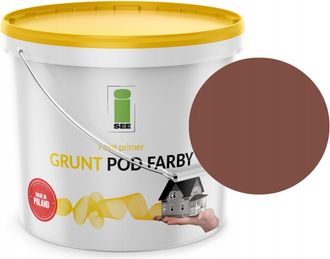 OEM Primer Per Vernice Per Facciate Al Silicone Marrone, Tonalit&agrave; Marrone 10l