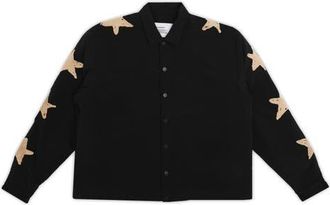 Students Cascade Canvas Coachs Jacket in Black at Nordstrom, Size X-Large