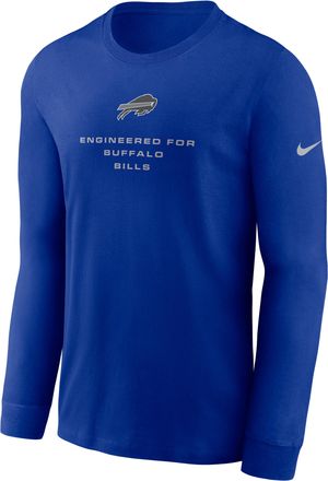Nike Buffalo Bills Team Issue Nike Mens Dri-FIT NFL Long-Sleeve T-Shirt in Blue | 02EW4DA81-ZSZ