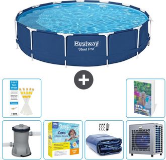 Bestway Piscina Bestway Steel Pro Redonda - 396x84 Cm - 7-piezas S331