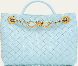 Bottega Veneta Small Andiamo Shoulder Bag with Chain Strap