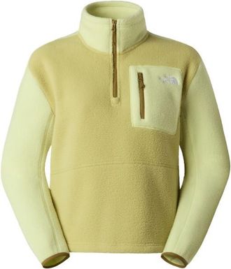 The North Face Yumiori 1/4 Zip Fleecepullover f&uuml;r Damen | beige