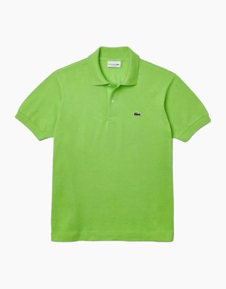 Lacoste Mens Lacoste L1212 Mens Polo Shirts Collared Classic Fit Top Summer Sports Golf Tee - Green - Size: 38/Regular