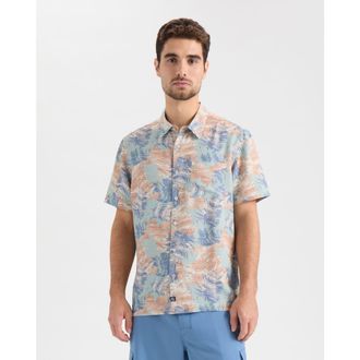 Salt Life On Another Holiday Short Sleeve Woven Shirt in Sagebrush at Nordstrom, Size X-Large