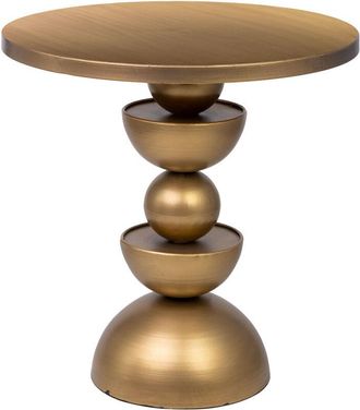 Wanderlust Deco Mesa Auxiliar De Metal 45x45x48.5h Cm