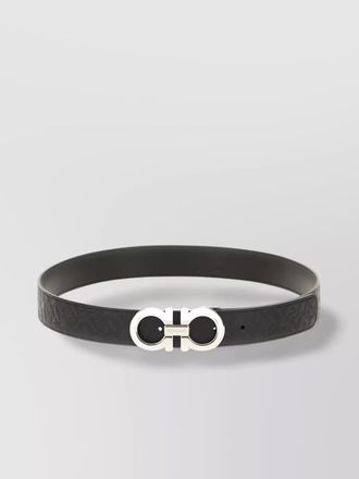 Ferragamo reversible leather belt adjustable length