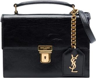Saint Laurent Pre-owned The High School Handbag - Dames - Vintage Handtas - Zwart - ONE Size - Leer - Vintage