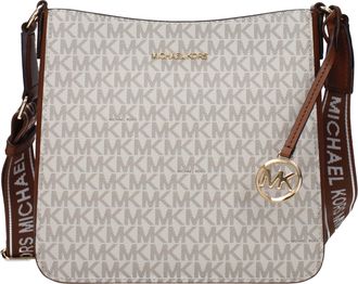 Michael Kors Beige Fabric Crossbody Womens Bag