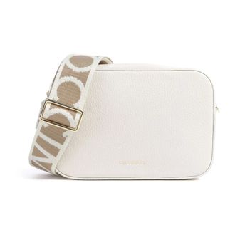 Coccinelle Cross Body Bags, female, White, Size: ONE SIZE Tebe Crossbody Bag
