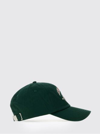 Anine Bing Cappello da baseball in cotone con stemma ricamato