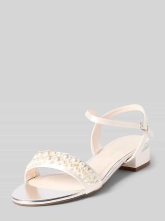 Rainbow Club Sandaletten mit Perlenbesatz Modell Kendall in Offwhite, Gr&ouml;&szlig;e 37