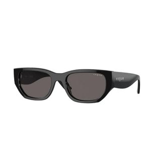 Vogue Black Smoke Sunglasses Stylish Model - unisex - VOGUE - Sunglasses - Black - 53 MM - Accessories